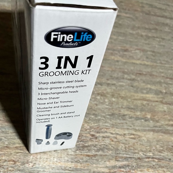 NIB Fine Line 3-in-1 grooming kit shaver groom trimmer - Picture 4 of 8